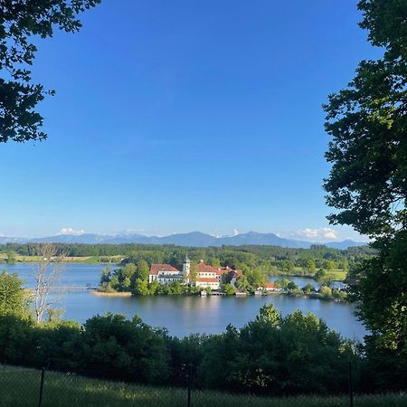 Seeblick Chiemgau, Haus Am Weinberg, 83370 Seeon Oberbayern Exterior foto